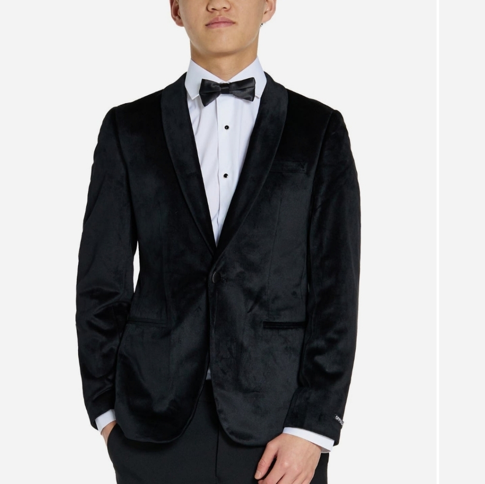 Big Boys Velvet Dinner Jacket.